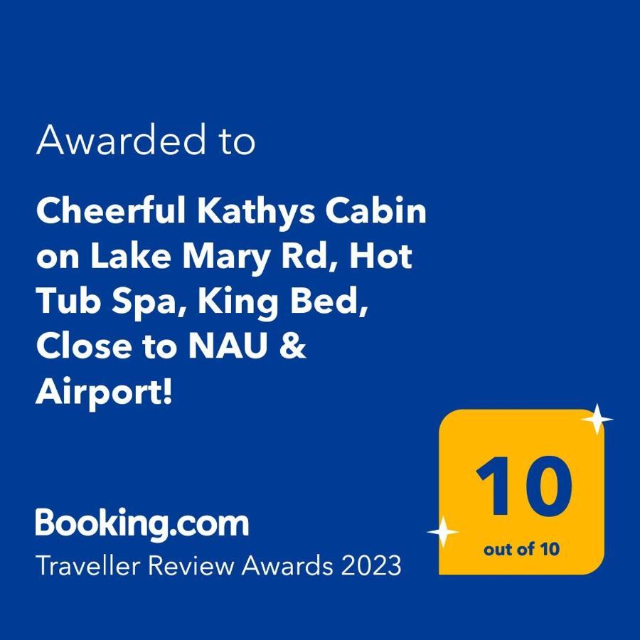 Kathys Cabin, King Bed, Hot Tub, Near-Nau & Downtown Attractions, Perfect Year-Round Mountain Getaway 弗拉格斯塔夫 外观 照片